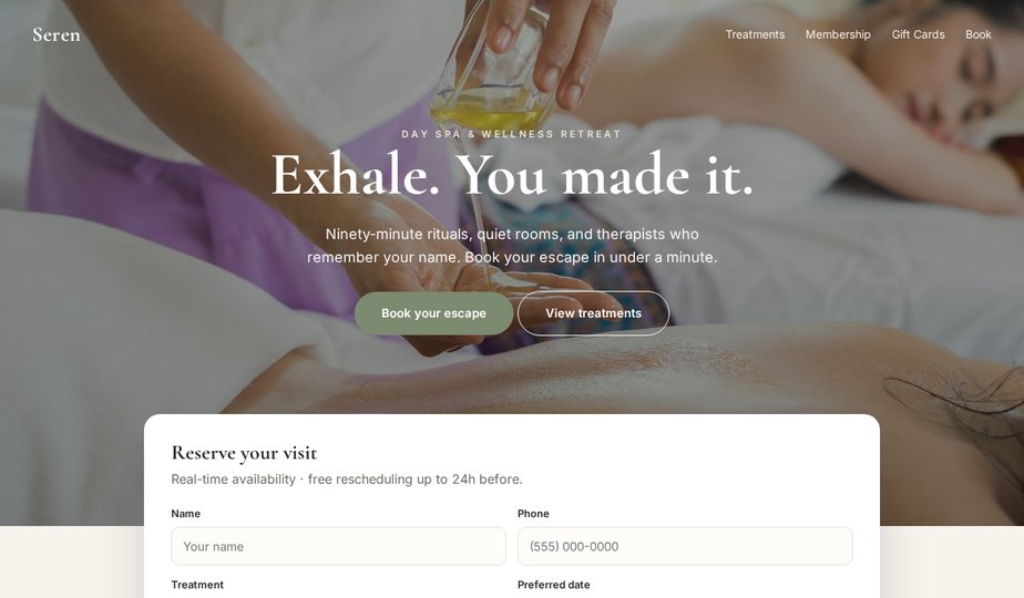 Seren Day Spa & Wellness